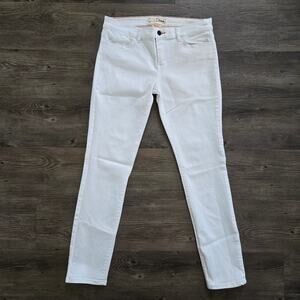 Dittos Women's Selena Mid Rise Super Skinny Jean White Size 30